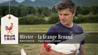 Poulet de Bresse AOP  La Grange Renaud Eleveur de Qualité [upl. by Maighdlin775]