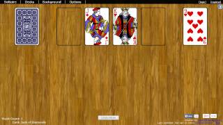 Aces Up Solitaire  How to Play [upl. by Ahcropal]