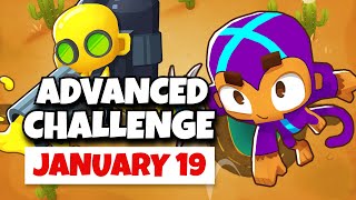 BTD6 Advanced Challenge  Theres Camo  January 19 2024 [upl. by Earazed]