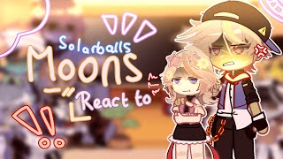 Solarballs moons reacts to the moon revolution  part 56  Gacha Club [upl. by Alyss]