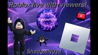 Roblox Live With Viewers [upl. by Reivaxe]