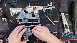 Jefftron Mosfet Switch Unit Einbau in eine M4 Specna Arms Flex F03 Softairzone Deutsch Test Review [upl. by Imij130]