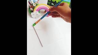 Easy Canvas Painting ideas art shortsvideo satisfying painting [upl. by Aernda]