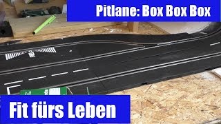 4 Pit lane 🏁 Carrera Digital 132 Aufbau und Funktionen Box Box Box [upl. by Yrrehc]