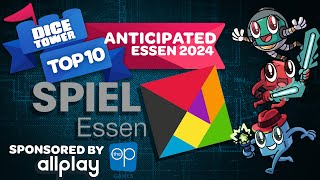 Top 10 Anticipated Games of Essen 2024  with Tom Wendy and Joey [upl. by Imotih718]