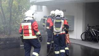 Hauptübung Feuerwehr Ittigen 2012 Teil 78 [upl. by Narot]