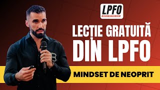 5 Metode Pentru Un Mindset De Neoprit La Fitness Online Lecție Gratuită din LPFO [upl. by Lashonde]