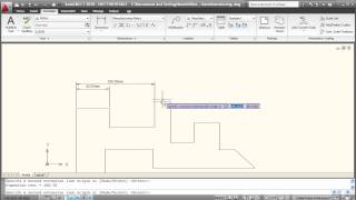 AutoCAD LT 2010  Dimensioning Tutorial [upl. by Gona261]