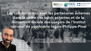 Les collaborations avec les partenaires externes dans le cadre des suivis   Alexandre Nicole [upl. by Renard]