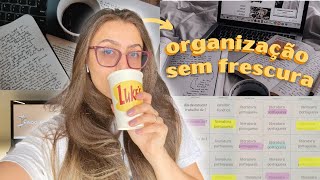 Vlog Minha organização para estudos trabalho e para ter uma vida atualizado  Bruna Martiolli [upl. by Annaes138]