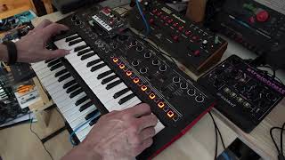 Behringer Solina StringEnsemble amp Korg NTS1 song Majestic Movements 932024 [upl. by Anoj]