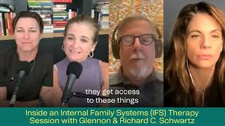 INSIDE AN INTERNAL FAMILY SYSTEMS IFS THERAPY SESSION WITH GLENNON amp DR RICHARD C SCHWARTZ [upl. by Fonville480]