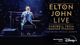 Elton John Farewell from Dodger Stadium  FYC panel [upl. by Enelrak518]