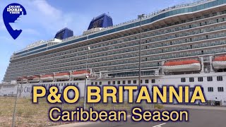 Discover the PampO Britannia on its Caribbean season  ship and port guide [upl. by Marigolde562]