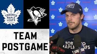 Maple Leafs Media Availability  Postgame vs Pittsburgh Penguins  April 8 2024 [upl. by Cicenia]