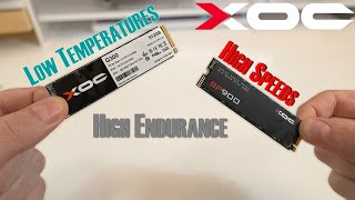 XOC G300 amp SP900  NVMe SSD indepth testing [upl. by Annayhs727]