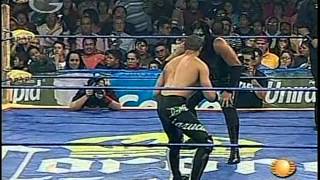 AAA XPac Charly Manson Rocky Romero vs Zorro Ozz Escoria 20090525 [upl. by Concettina]