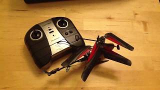 Brookstone Cloud Force RC Helicopter Review [upl. by Nomael]