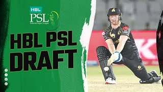 HBL PSL Draft Announcement  James Neesham HBLPSL9 [upl. by Graces20]