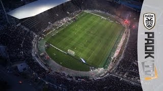 Η Φλεγόμενη Τούμπα από ψηλά  PAOK TV [upl. by Haididej]