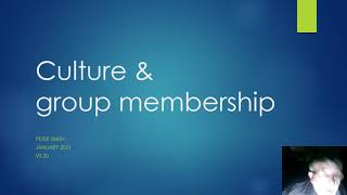 Culture amp group membership [upl. by Alasdair]