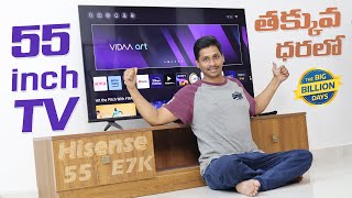 Hisense TORNADO 55A73F Review 55quot Smart 4K TV with JBL SOUND [upl. by Alegre762]