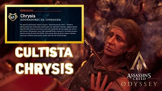 LOCALIZAÇÃO DA CULTISTA CHRYSIS  ASSASSINS CREED ODYSSEY [upl. by Scuram]