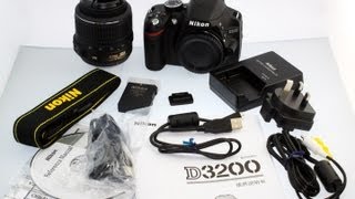 Nikon D3200 Unboxing Review And Settings [upl. by Etteniuqna268]