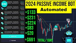 Best NEW Automated AI passive income trading bot  Backtested 2024 [upl. by Ayoj]