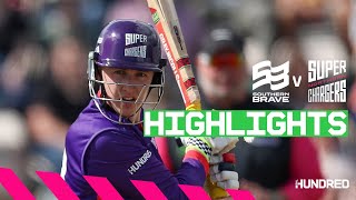 Harry Brook Goes Big  Highlights  Southern Brave v Northern Superchargers  The Hundred 2023 [upl. by Teemus]