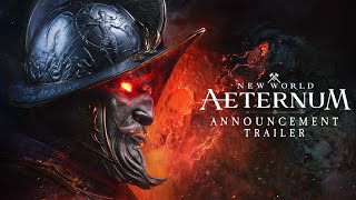 New World Aeternum  Announce Trailer [upl. by Merell]