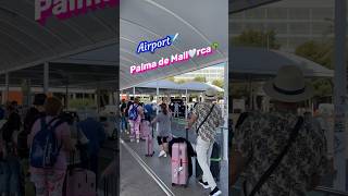 Palma de Mallorca🌴🏖️MALLORCA island🩷arrival in Palma✈️ mallorca travel shorts [upl. by Selwin]