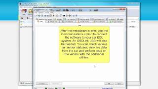 ScanMasterELM software for car diagnostics [upl. by Saihtam493]