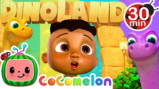 Dinoland Birthday  CoComelon Nursery Rhymes amp Kids Songs [upl. by Egor]