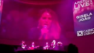 Gisela João  As Rosas não falam  Casino de Lisboa  06112017 [upl. by Oirogerg400]