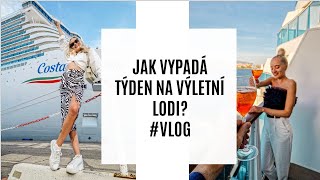 JAK VYPADÁ TÝDEN NA VÝLETNÍ LODI VLOG [upl. by Ilegna]