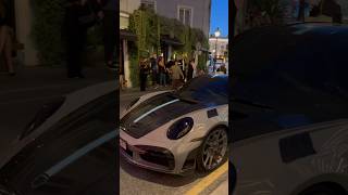 Porsche 911 turbo s stinger topcar design в Москве 125 🌍🤯🤯🤯 carspotting porsche exclusive [upl. by Llekcm128]