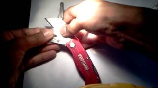 Craftsman�Pocket KnifeHow to Change Blade [upl. by Ayoras]