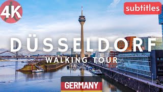 Discover Düsseldorf in Stunning 4K  Euro 2024 Excitement [upl. by Johnathan]