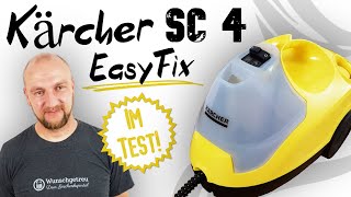 Kärcher Dampfreiniger SC 4 Easyfix Test ► Saubere Leistung  ✅ Wir haben getestet  Wunschgetreu [upl. by Millburn]