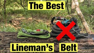 Best Linemans Belt for Hunting  Wild Line Ropes Featherlite Lineman Rope Preview [upl. by Noyart1]