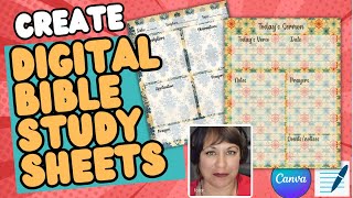 How to Make Prayer Diary Inserts for Goodnotes  Tutorial [upl. by Glorianna651]