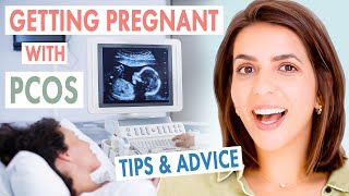 PCOS How To GET PREGNANT Naturally Tips amp Advice [upl. by Ainad20]