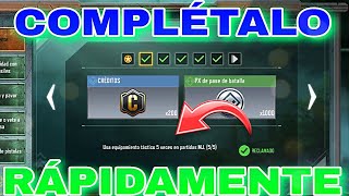 Usa equipamiento táctico 5 veces en partidas MJ CALL OF DUTY COD MOBILE [upl. by Wehner362]