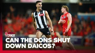 Dont get Nickd  Why Daicos will be the star of the show at the MCG ⭐  First Crack  Fox Footy [upl. by Hekking525]