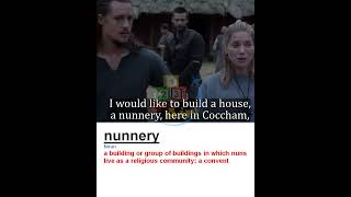 Nunnery  Meaning Pronunciation Usage  Learn English with TV Shows [upl. by Nerreg959]