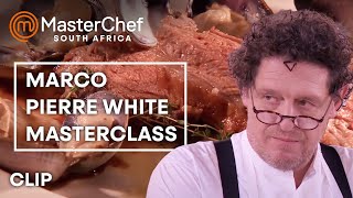 Marco Pierre White Masterclass  MasterChef South Africa  MasterChef World [upl. by Trilbie]