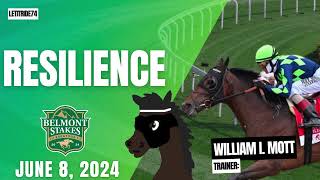 This is the next to last video for the Belmont Resilience Belmont Stakes 2024 Preview [upl. by Bamford]