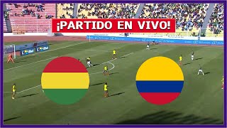 🔴 BOLIVIA vs COLOMBIA EN VIVO ⚽ ELIMINATORIAS SUDAMERICANAS  FECHA 9  LA SECTA DEPORTIVA [upl. by Sanjiv196]