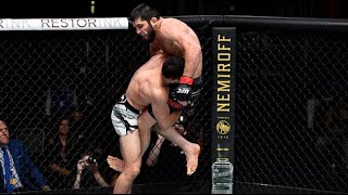 Islam Makhachev vs Thiago Moises  Full Fight Highlights UFC [upl. by Monney]